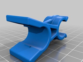 folding table clip replacement parts clips 3d print model - Mito3D