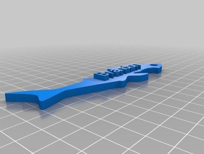 brandon skark Anahtarlık özelleştirilmiş 3d print model - Mito3D