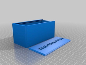 canon vixia box containers customized 3d print model - Mito3D