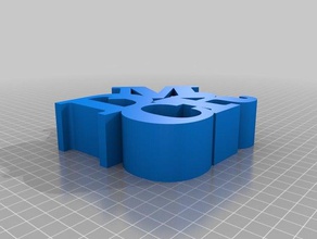 dee Skulpturen kundengebundene 3d print model - Mito3D