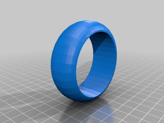 personalizado anillo de compromiso La impresión en 3d 3D print model - Mito3D