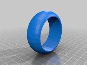 personalizzato anello di fidanzamento La stampa 3d 3d print model - Mito3D