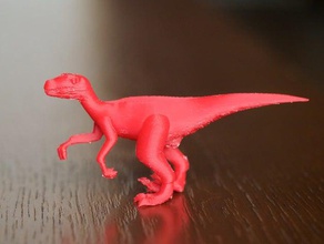 velociraptor animaux dinosaure raptor 3d print model - Mito3D