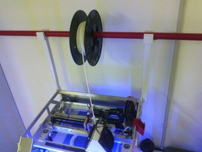 renkforce rf-1000 top filament holder 3d printer accessories spool rf1000 3d print model - Mito3D