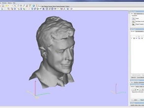 large stephen colbert head-bre pettis interview-3d printing-support kickstarter project launch soon other cad laser manufacturing northwest nwrapid report scan sintering sls stl makerstrong 3d print model - Mito3D