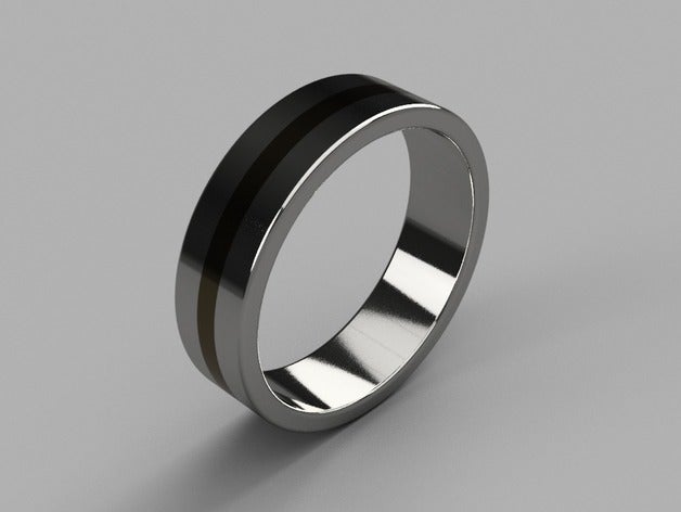 dual extrusion rings rings dual extrusion ring 3D print model - Mito3D