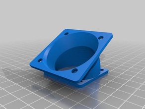 hexagon heat block 50 40mm fan reducer 3d printing customized 3d print model - Mito3D