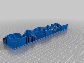 cadice segni e loghi su misura 3d print model - Mito3D
