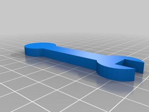 10mm Schraubenschlüssel hand-Werkzeuge kundengebundene 3d print model - Mito3D