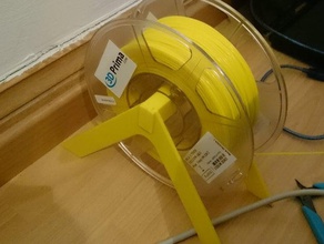 simple spool holder 3d printer accessories filament holders 3d print model - Mito3D