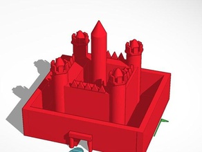 castle sculptures clubscientific 3d print model - Mito3D