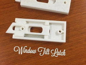 window tilt latch household 3d print model - Mito3D