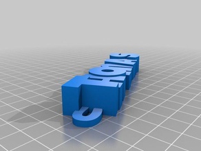 meu personalizados iamburny de texto do thomas organização personalizado 3d print model - Mito3D