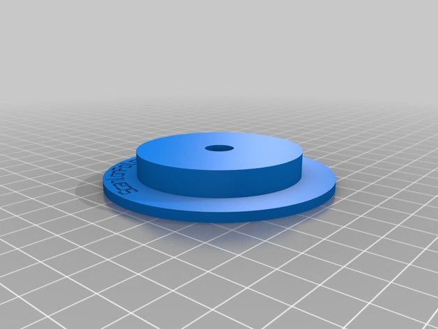 bobine de filament plug moyen Imprimante 3d accessoires personnalisé 3D print model - Mito3D