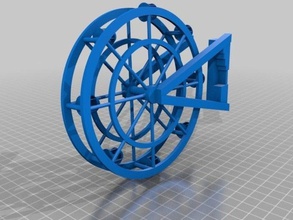 ferris wheel buildings structures amusement makevr park ride 3d print model - Mito3D
