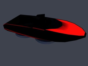 wakeboat barco el de stan velero wakeboard 3d print model - Mito3D