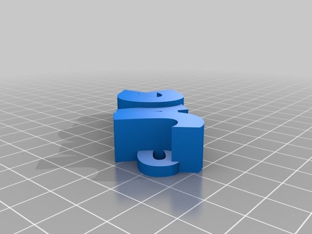 meu personalizados iamburny do texto de jack organização personalizado 3D print model - Mito3D