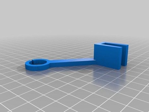 prusa i3 berlin-filament-guide 8mm-Rahmen 3d Drucker Zubehör kundengebundene 3d print model - Mito3D