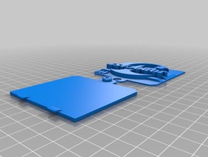 nerf rayven porta da bateria esporte & ao ar livre 3d print model - Mito3D