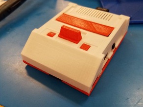 famicom raspberry pi custodia l'elettronica computer di famiglia nes nintendo b caso 3d print model - Mito3D