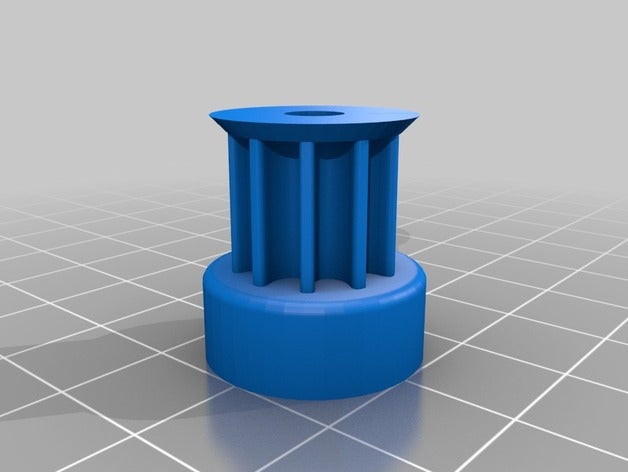 puleggia 10 denti Stampante 3d parti su misura 3D print model - Mito3D