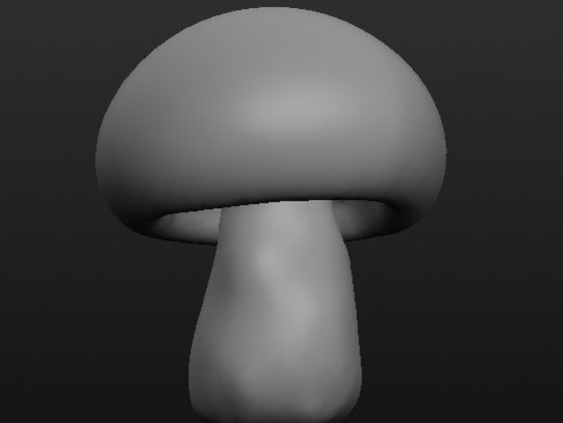 honshimeji 001 art mushroom nature 3D print model - Mito3D