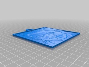 pak 2d art customized 3d print model - Mito3D
