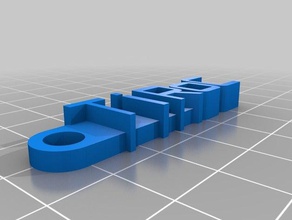 tiroc organización personalizado 3d print model - Mito3D