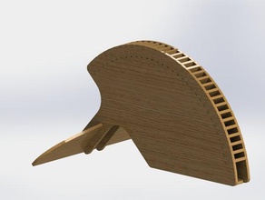 usb holder tool holders & boxes laser lasercut cut cutter 3d print model - Mito3D