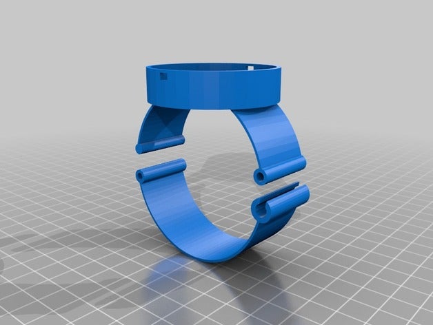 lilypad arduino wristband holder using clasp diy 3D print model - Mito3D