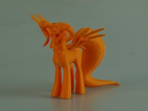 my little hellion creatures demon pony 3d print model - Mito3D