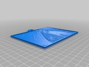 elsa 2d art personnalisé 3d print model - Mito3D