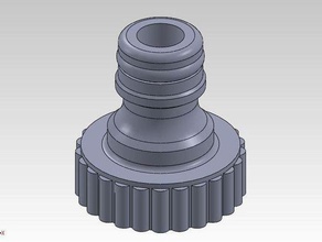 garden hose coupler other tool useful ultimaker water connector 3d print model - Mito3D