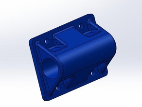 linear bearing holder cnc machine tools 3040 mill 3d print model - Mito3D