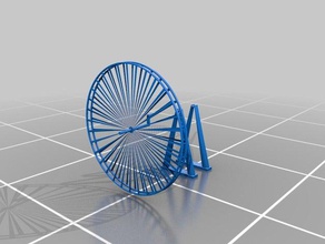 3d ferris wheel funziona sculture 3d print model - Mito3D