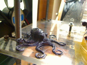 mini bucket octopi toys games m3 test 3d print model - Mito3D