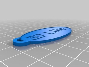 3d-life 3 Schlüsselanhänger angepasst 3d print model - Mito3D