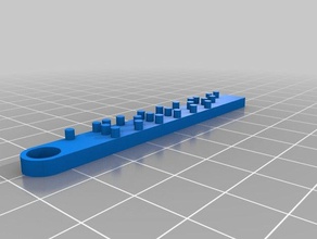 apollonia braille organização personalizado 3d print model - Mito3D