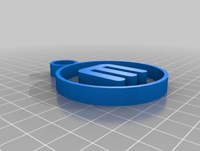 mi llavero personalizado llaveros 3d print model - Mito3D