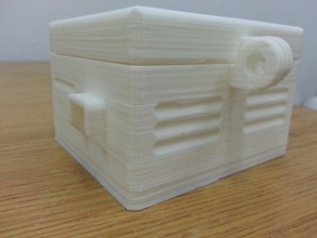 con bisagras de smart citizen kit caso del aire ventilación la electrónica bisagra el clima 3d print model - Mito3D