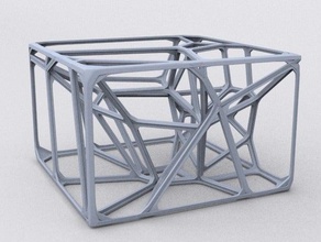 voronoi box art 3d print model - Mito3D
