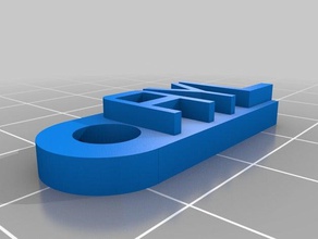 llavero ayl organizasyon özelleştirilmiş 3d print model - Mito3D