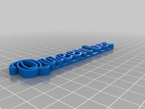 meine angepasste text-Speicherung-queen bee Skulpturen kundengebundene 3d print model - Mito3D