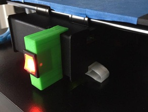 printrbot simple metal power switch 3d printer accessories 3d print model - Mito3D