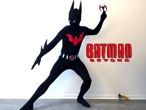 batman más allá de cosplay el traje comic con costumechallenge 3d print model - Mito3D