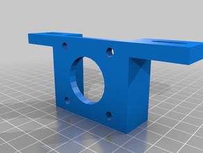 nema 17 stepper mount reloaded 3d printer parts 3d print model - Mito3D