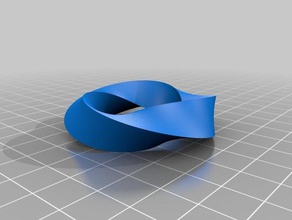 mon personnalisés moebius générateur les mathématiques de l'art personnalisé 3d print model - Mito3D