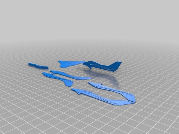 blue angels 3d printing 3D print model - Mito3D