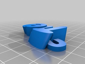 my customized iamburny's theo keyring organization 3d print model - Mito3D