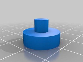 l'étalonnage cube&cercle 10mm 20mm version peg L'impression 3d tests 3d print model - Mito3D
